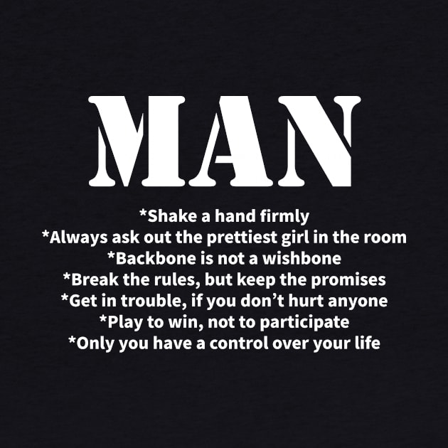 Rules for a Man! by VellArt